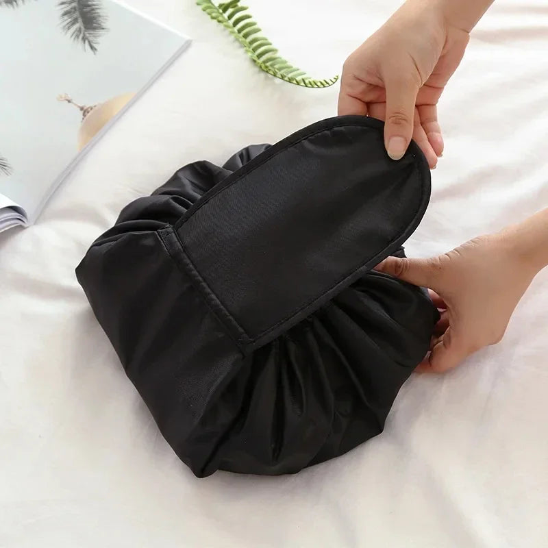 Women's Waterproof Drawstring Cosmetic Bag