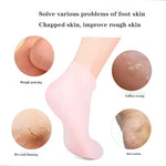 Load image into Gallery viewer, Women&#39;s Silicone Foot Moisturizing Socks
