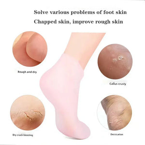 Women's Silicone Foot Moisturizing Socks